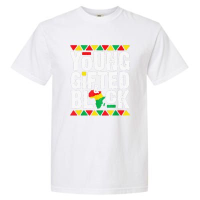 African Young Black Dashiki Pride History Month Garment-Dyed Heavyweight T-Shirt