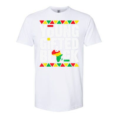 African Young Black Dashiki Pride History Month Softstyle CVC T-Shirt