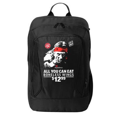 All You Can Eat Boneless Wings City Backpack