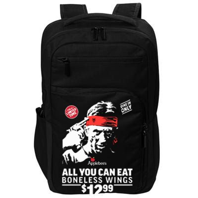 All You Can Eat Boneless Wings Impact Tech Backpack