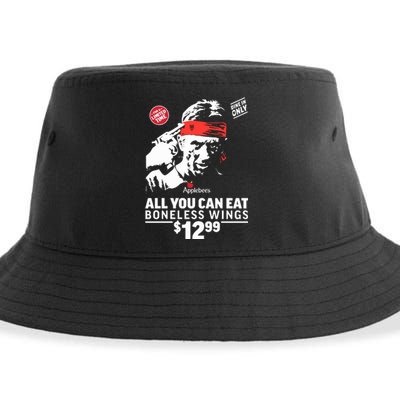 All You Can Eat Boneless Wings Sustainable Bucket Hat