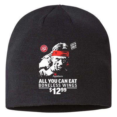 All You Can Eat Boneless Wings Sustainable Beanie