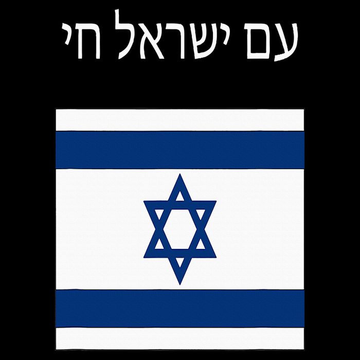 Am Yisrael Chai Hebrew For Israel Lives Womens Tank Top