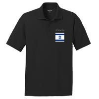 Am Yisrael Chai Hebrew For Israel Lives PosiCharge RacerMesh Polo