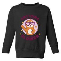 Anything You Can Do I Can Do Slower Sloth Toddler Sweatshirt