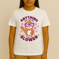 Anything You Can Do I Can Do Slower Sloth T-Shirt