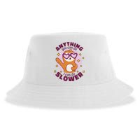 Anything You Can Do I Can Do Slower Sloth Sustainable Bucket Hat