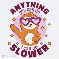 Anything You Can Do I Can Do Slower Sloth Visor
