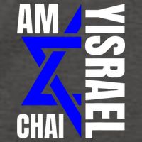 Am Yisrael Chai Israel Star Of David Vector Backpack
