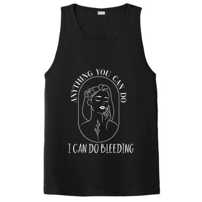 Anything You Can Do I Can Do Bleeding Menstruation PosiCharge Competitor Tank