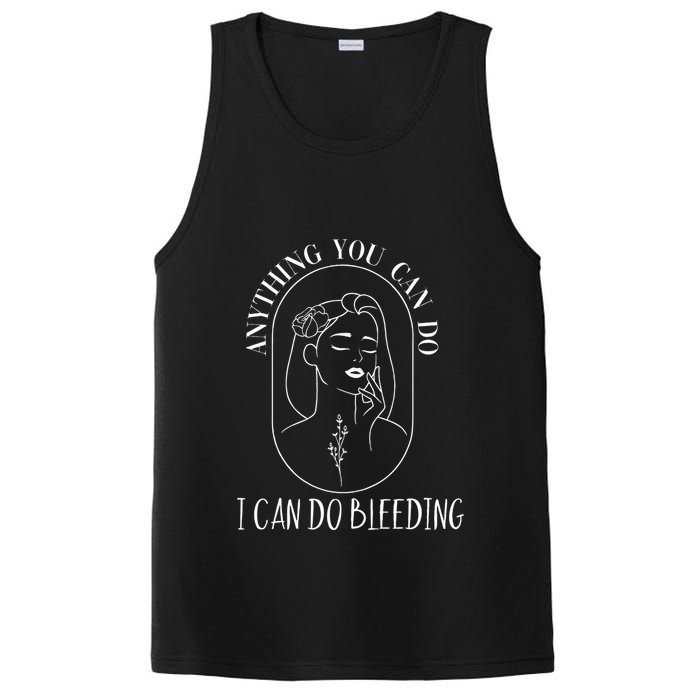 Anything You Can Do I Can Do Bleeding Menstruation PosiCharge Competitor Tank