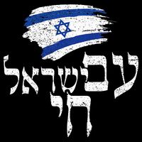 Am Yisrael Chai  Israel Hai Jewish Good Energy Distressed  Cooling Performance Crew T-Shirt