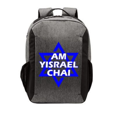 Am Yisrael Chai Israel Star Of David Vector Backpack