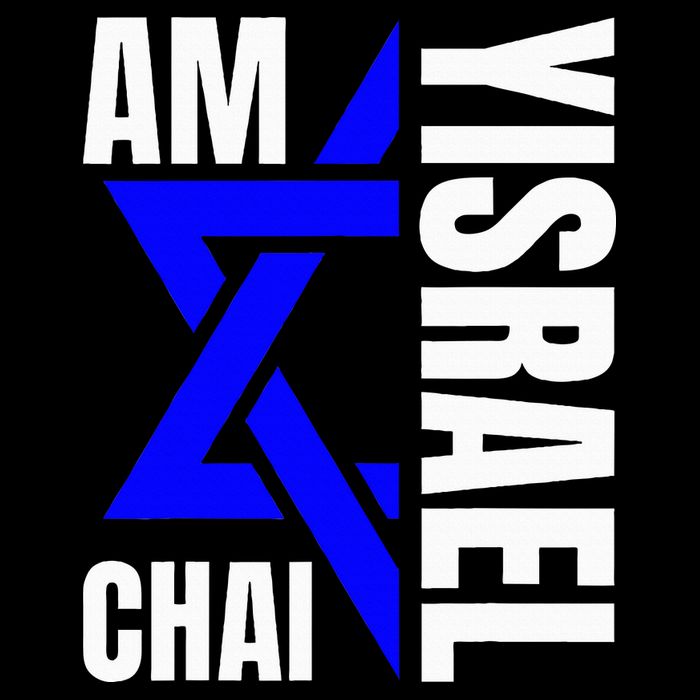 Am Yisrael Chai Israel Star of David Cooling Performance Crew T-Shirt
