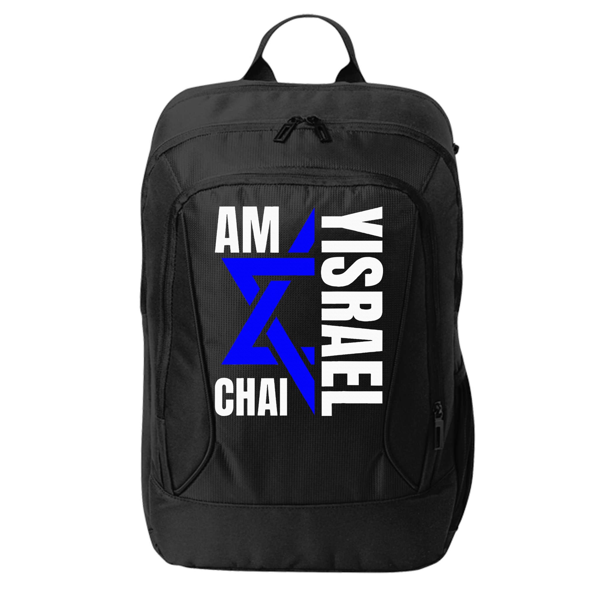 Am Yisrael Chai Israel Star of David City Backpack