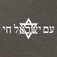 Am Yisrael Chai Star of David us flag Cotton Canvas Backpack