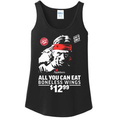 All You Can Eat Boneless Wings Ladies Essential Tank