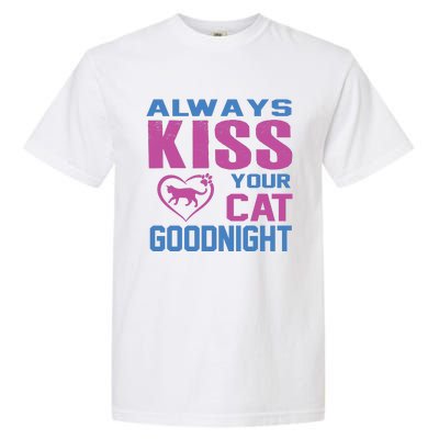 Always Your Cat Goodnight Garment-Dyed Heavyweight T-Shirt