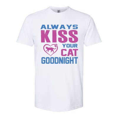 Always Your Cat Goodnight Softstyle® CVC T-Shirt