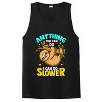 Anything You Can Do I Can Do Slower Sloth PosiCharge Competitor Tank