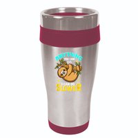 Anything You Can Do I Can Do Slower Sloth 16oz Travel Tumbler