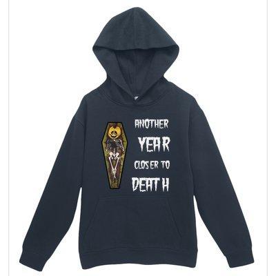 Another Year Closer To Death Funny Design Urban Pullover Hoodie