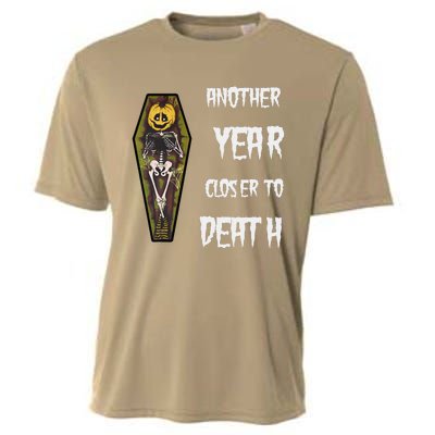 Another Year Closer To Death Funny Design Cooling Performance Crew T-Shirt