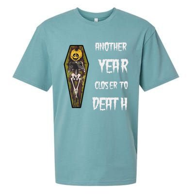 Another Year Closer To Death Funny Design Sueded Cloud Jersey T-Shirt