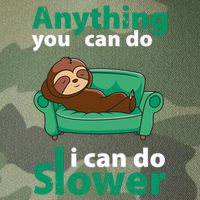 Anything You Can Do I Can Do Slower Legacy Tie Dye Trucker Hat