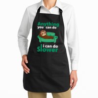 Anything You Can Do I Can Do Slower Apron