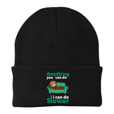 Anything You Can Do I Can Do Slower Beanie