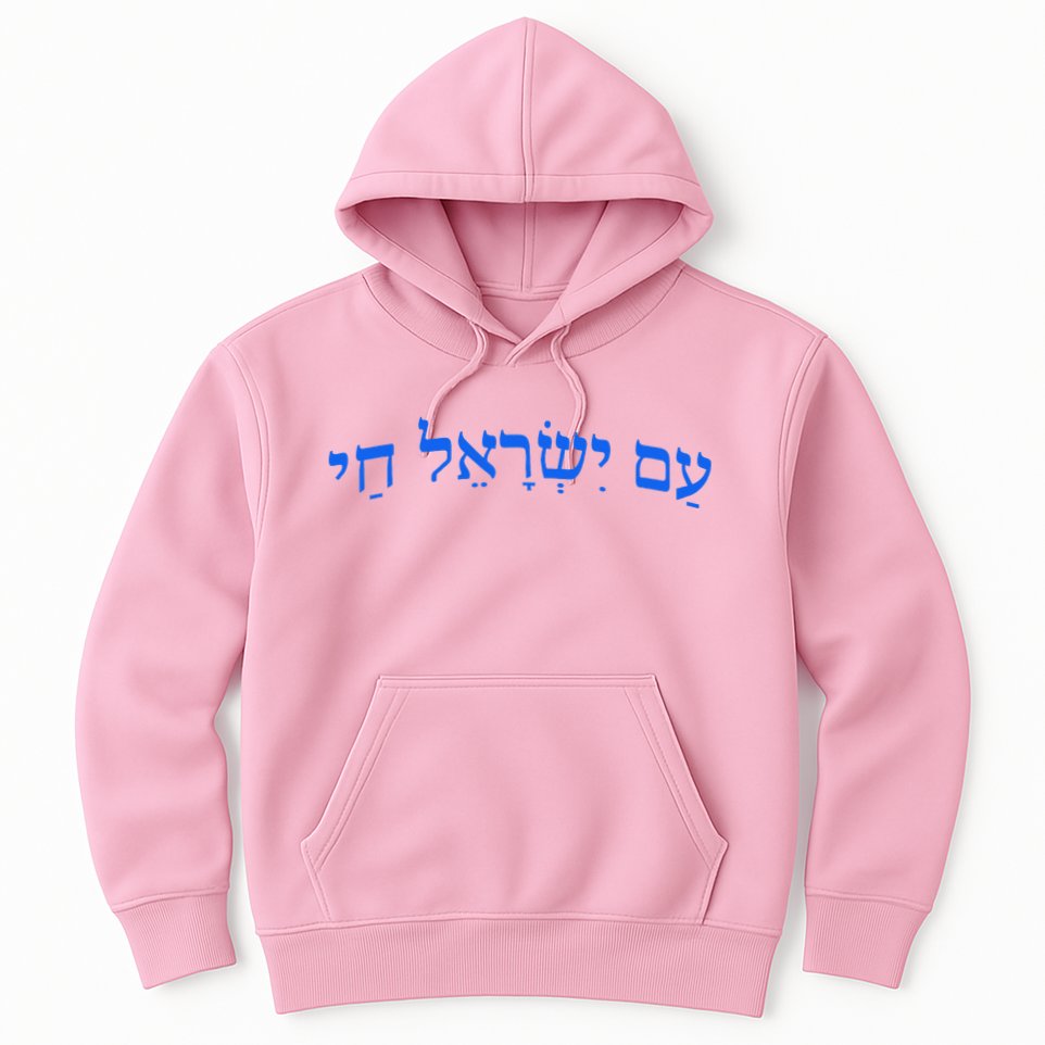Am Yisrael Chai Jewish Pride Israel Star Of David Hoodie