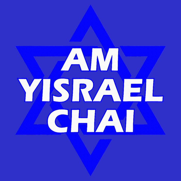 Am Yisrael Chai Israel Star of David T-Shirt