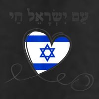 Am Yisrael Chai Israel Star Of David 7 Panel Mesh Trucker Snapback Hat
