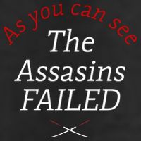 As You Can See The Assassins Failed 7 Panel Mesh Trucker Snapback Hat