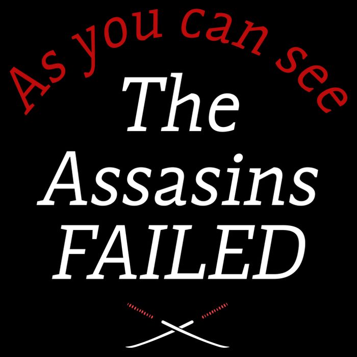 As You Can See The Assassins Failed 16 in Basic Backpack