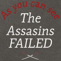 As You Can See The Assassins Failed Cotton Canvas Backpack