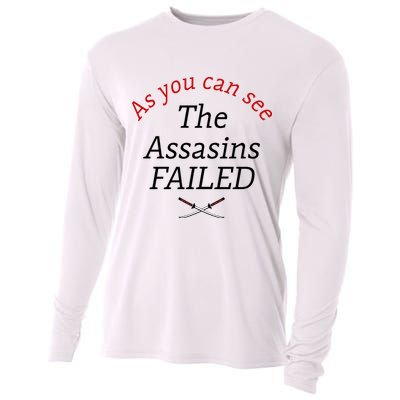 As You Can See The Assassins Failed Cooling Performance Long Sleeve Crew