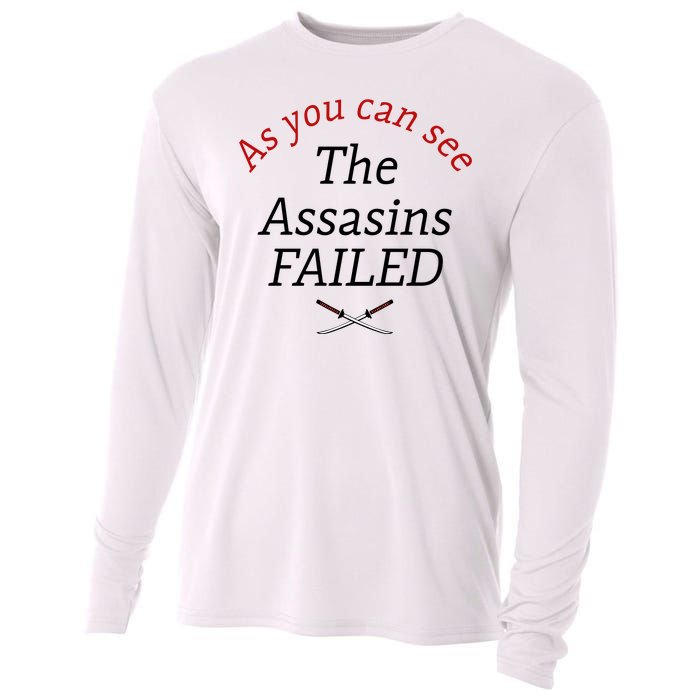 As You Can See The Assassins Failed Cooling Performance Long Sleeve Crew