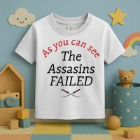 As You Can See The Assassins Failed Toddler T-Shirt