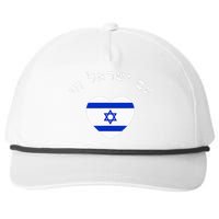 Am Yisrael Chai! The Nation Of Israel Lives In Hebrew Flag Snapback Five-Panel Rope Hat