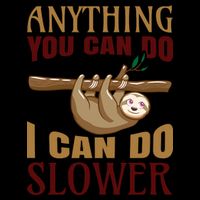 Anything You Can Do I Can Do Slower 16 in Basic Backpack
