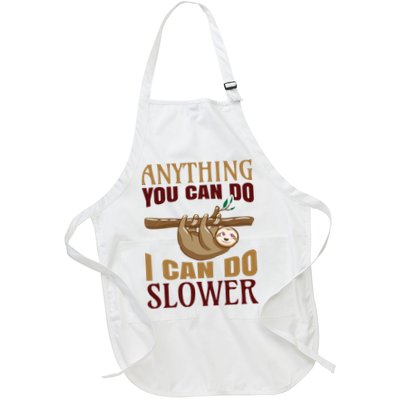 Anything You Can Do I Can Do Slower Apron