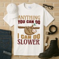 Anything You Can Do I Can Do Slower Tall T-Shirt