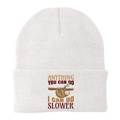 Anything You Can Do I Can Do Slower Beanie