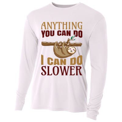 Anything You Can Do I Can Do Slower Cooling Performance Long Sleeve Crew