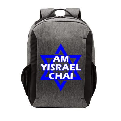 Am Yisrael Chai Israel Star Of David Israel Vector Backpack