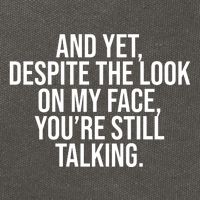 And Yet Despite The Look On My Face YouRe Still Talking Funny Cotton Canvas Backpack