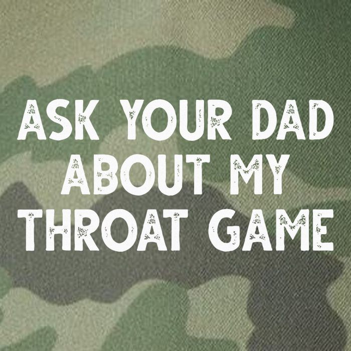 Ask Your Dad About My Throat Game Legacy Tie Dye Trucker Hat