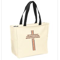 Ask Your Doctor If Your Heart Is Healthy Enough To Be An Auburn Fan Zip Tote Bag